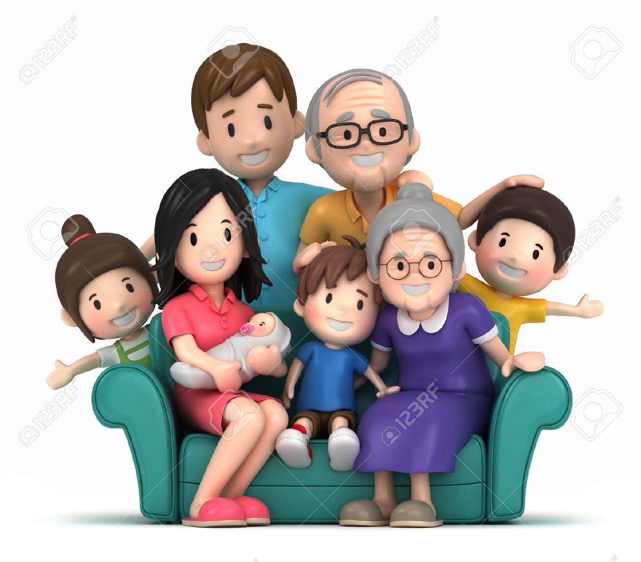 clipart of a happy family - photo #14