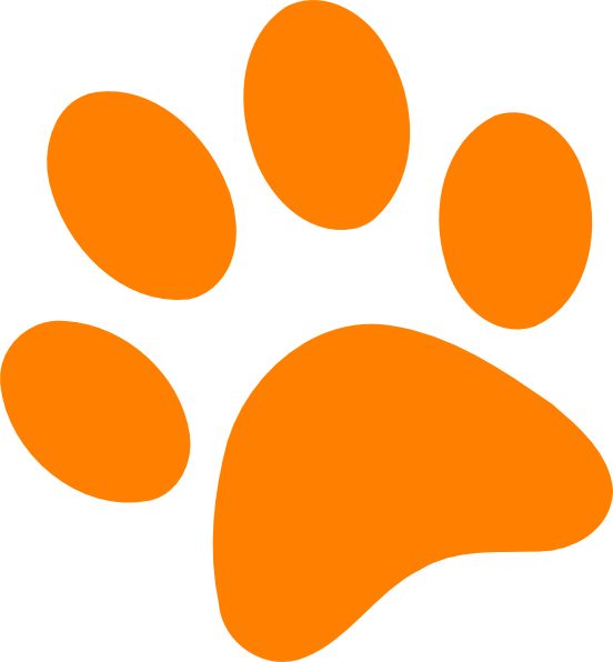 clipart of dog paw prints - photo #33
