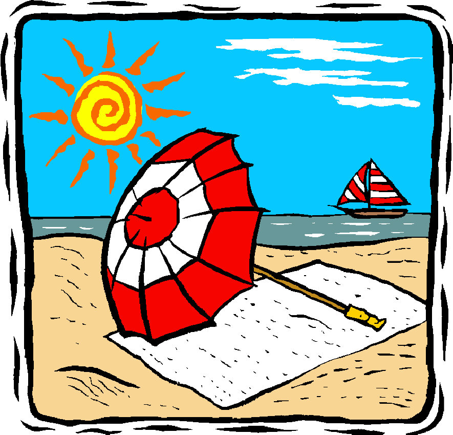 free clipart images of the beach - photo #27
