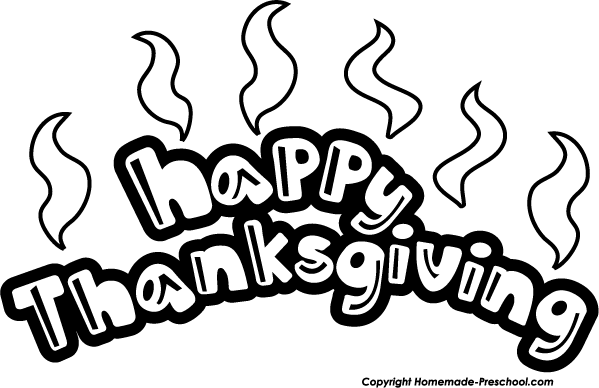 free black and white thanksgiving clip art - photo #25