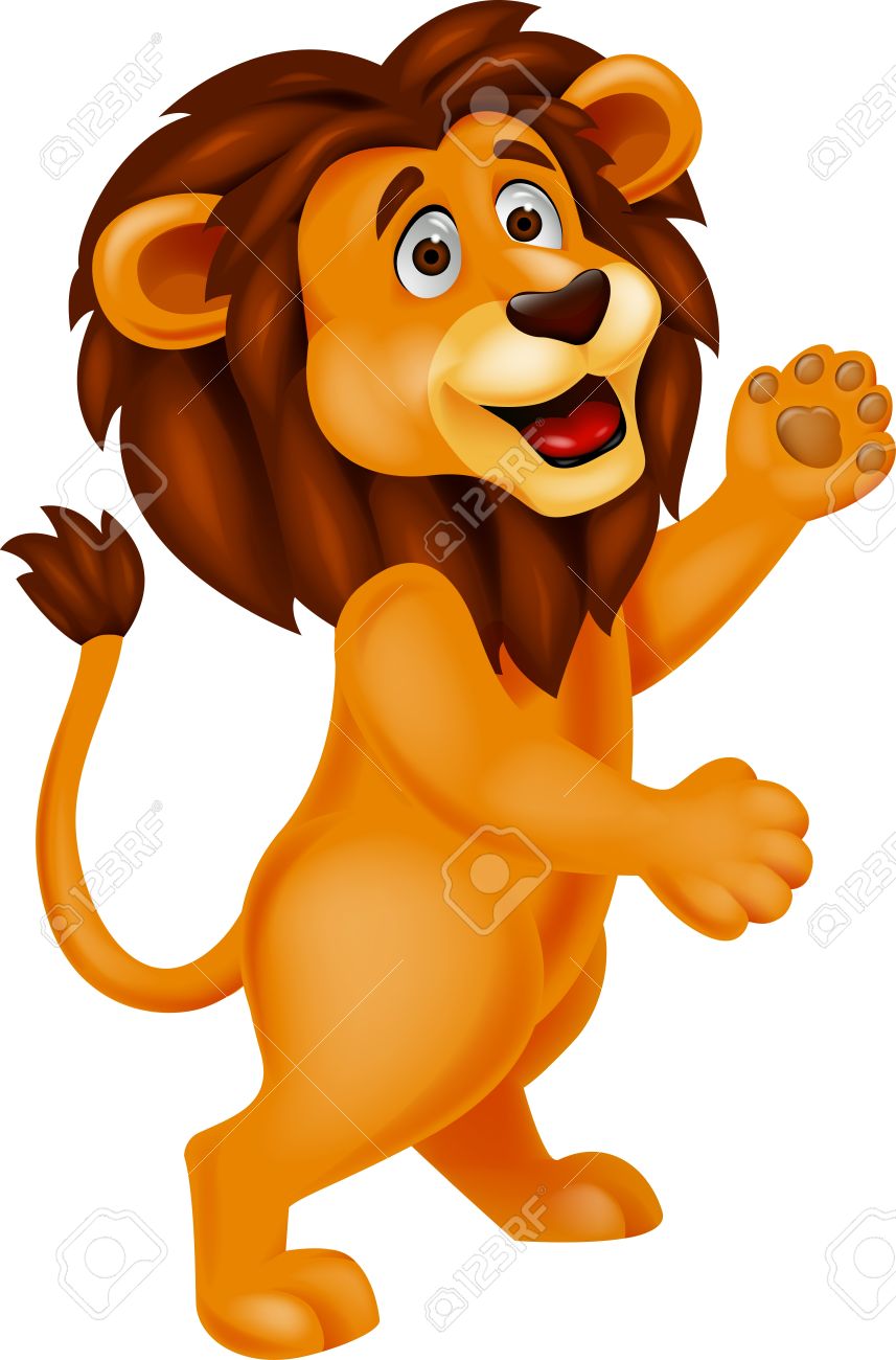 free animated lion clipart - photo #43