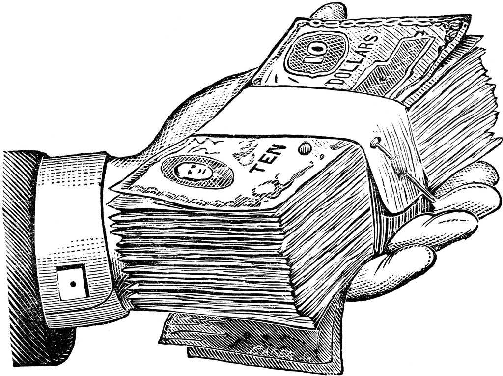 paper money clipart - photo #9