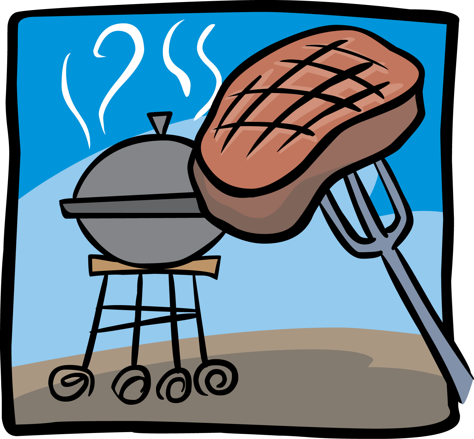 barbecue chicken clip art free - photo #45