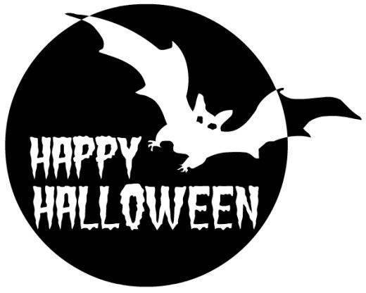 halloween clipart free black and white - photo #16