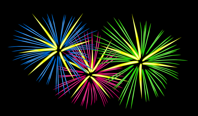 clipart fireworks animated - photo #13
