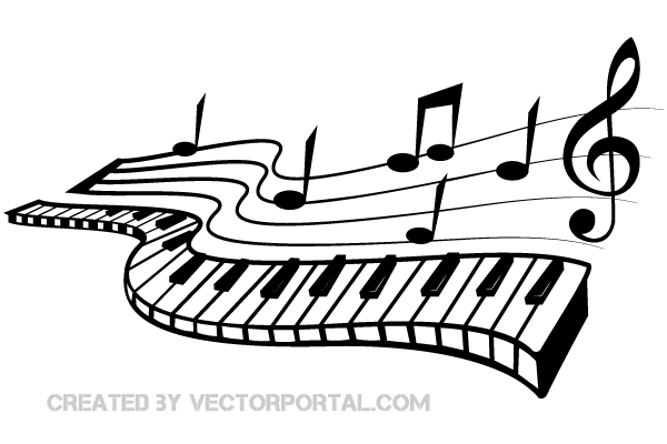 free music clipart vector - photo #10