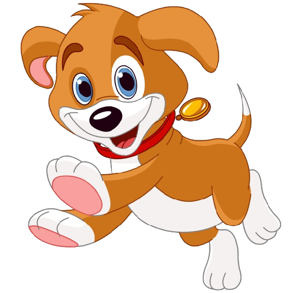 Puppy pictures of cute cartoon puppies clipart image #3561