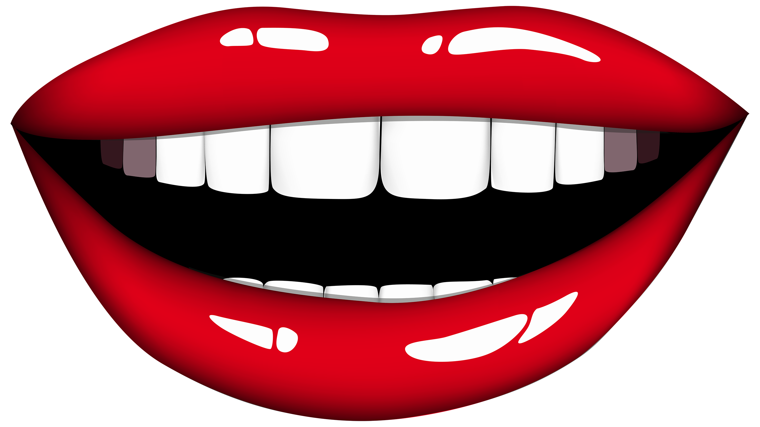 Talking mouth clipart free clipart images image #3399