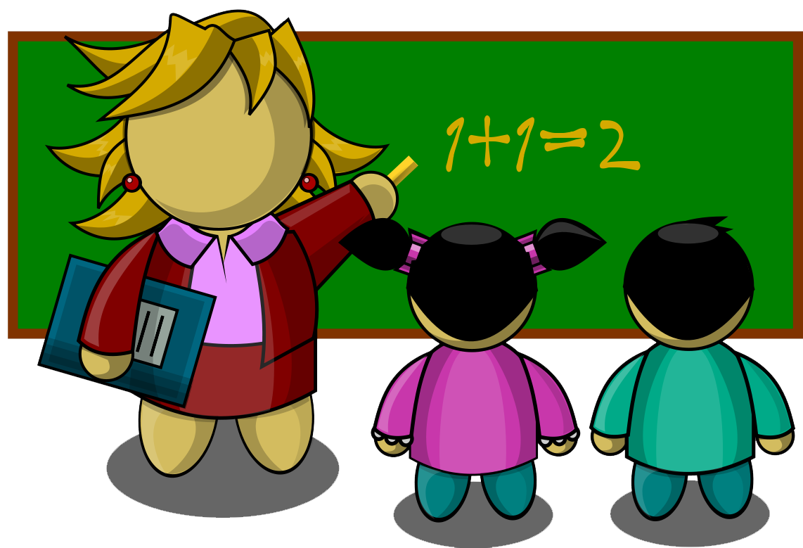 Back to school clipart image clip art illustration of a ...