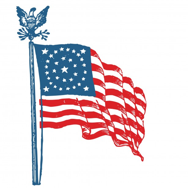 us flag clip art free vector - photo #38