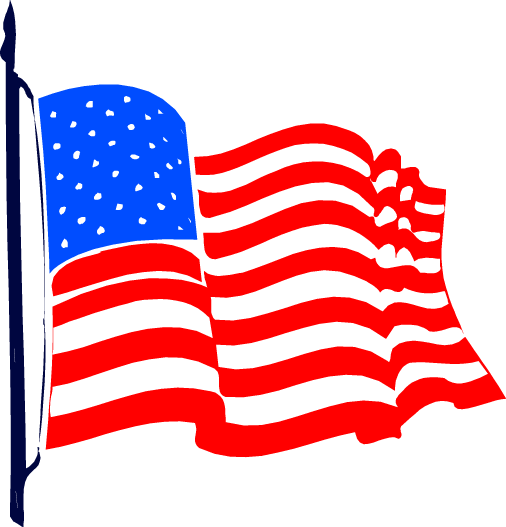 clipart american flag waving - photo #38
