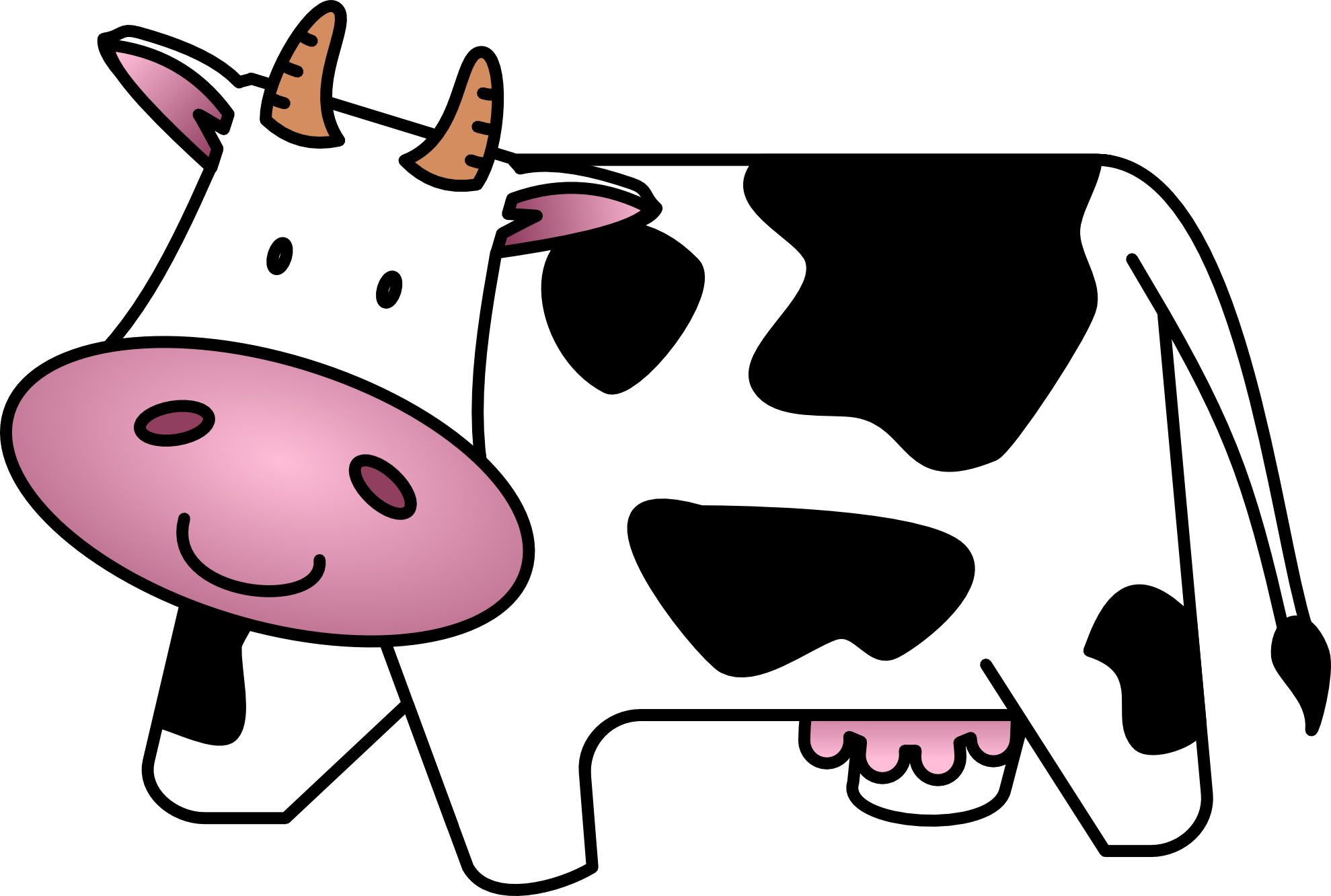 cow clip art free download - photo #13