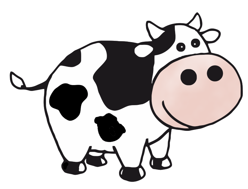 cow cdr clipart - photo #41