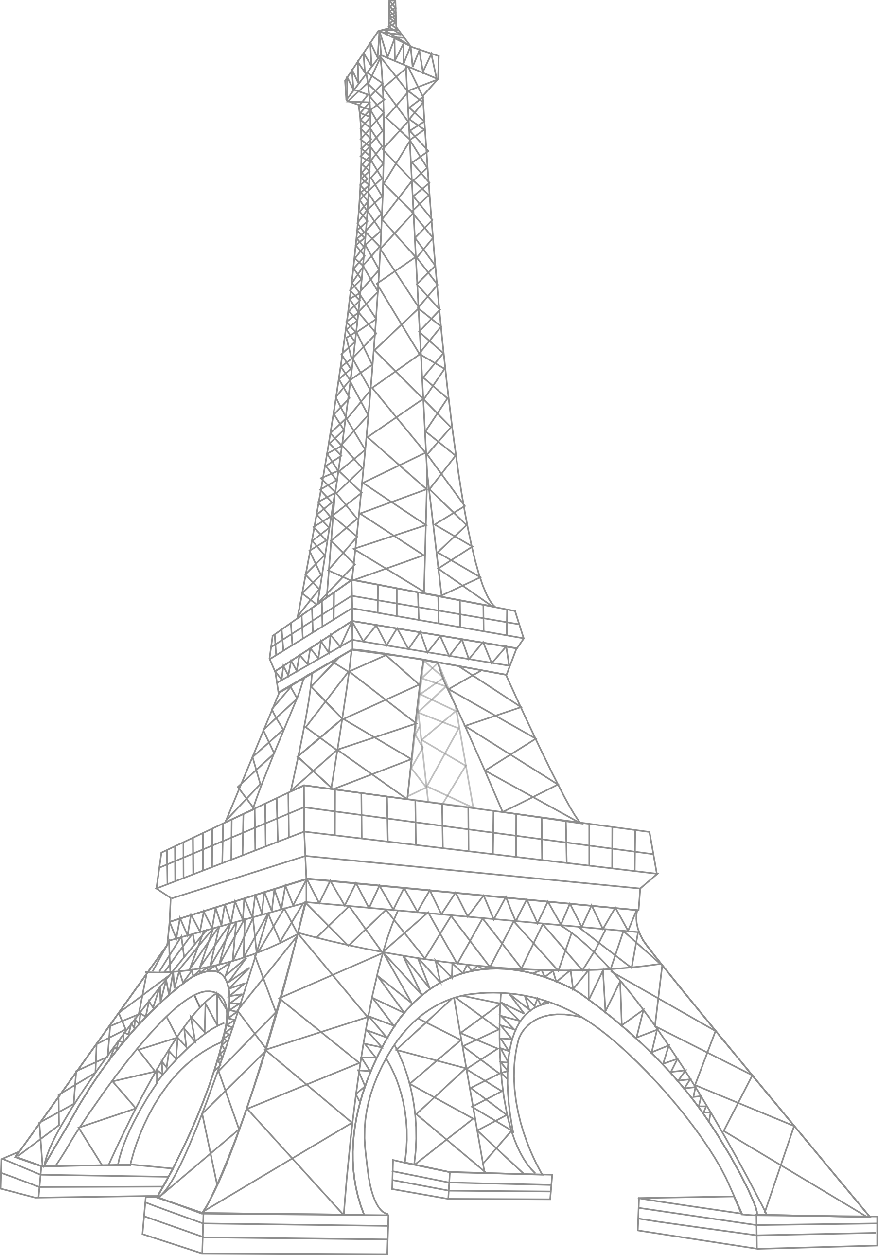 Gallery for eiffel tower vector free image #5197