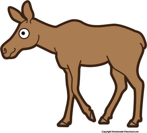 funny moose clipart - photo #23