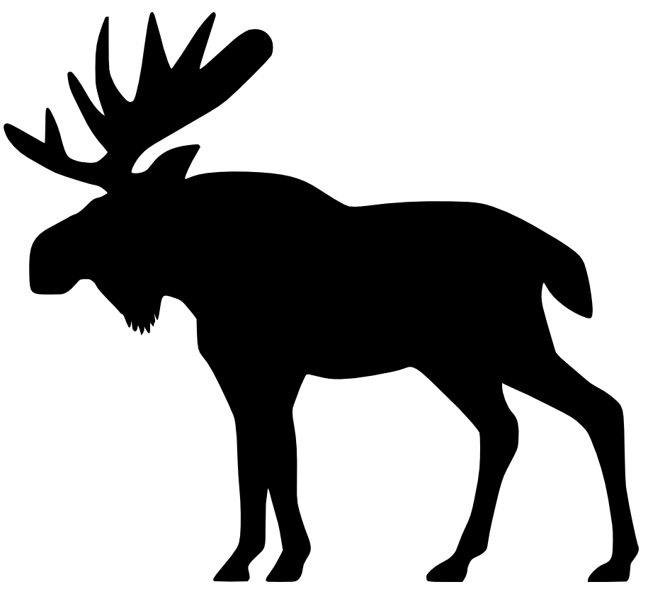 easter moose clipart - photo #8