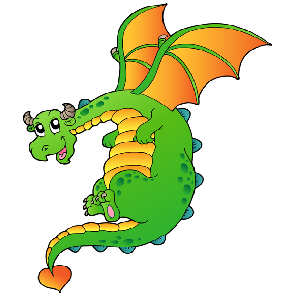 clip art cartoon dragon - photo #45