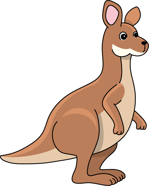 clipart kangaroo cartoon - photo #6