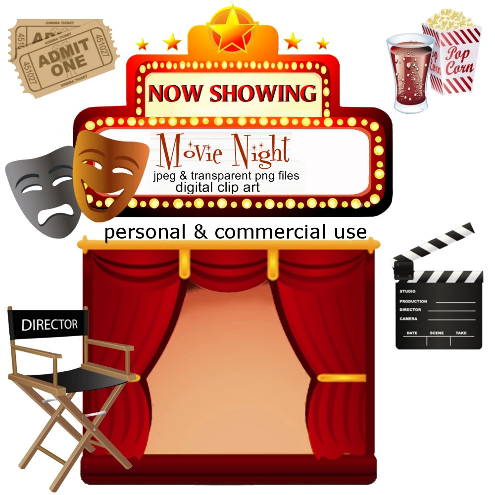 Movie ticket clipart id image 5804