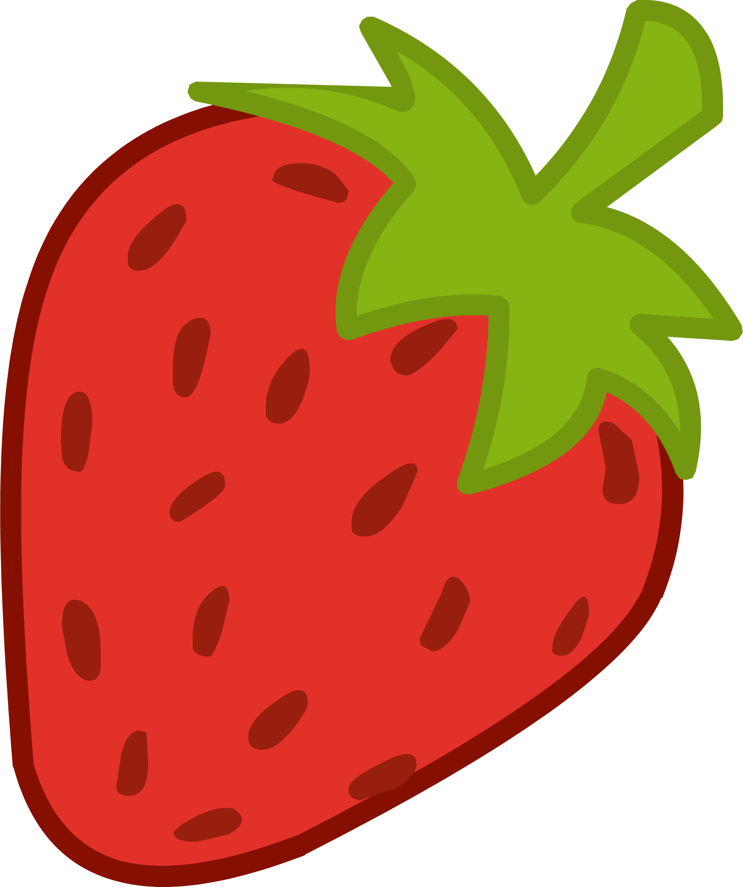 cute strawberry clipart - photo #4