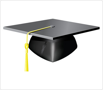 Graduation hat free clip art of a graduation cap clipart