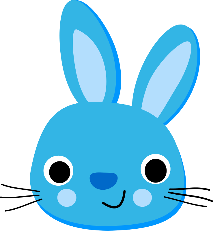 Rabbit cute bunny clip art free image #7272