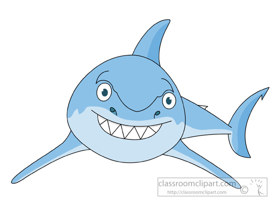 free clip art cartoon sharks - photo #9