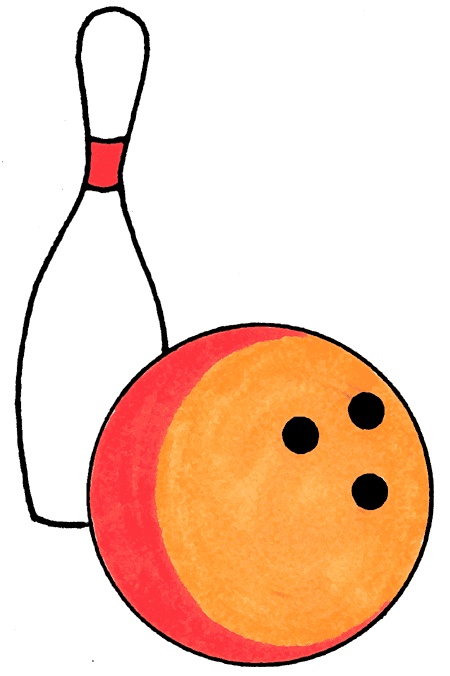 free halloween bowling clipart - photo #4