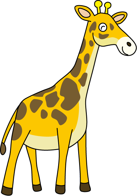 free clipart of cartoon giraffe - photo #19