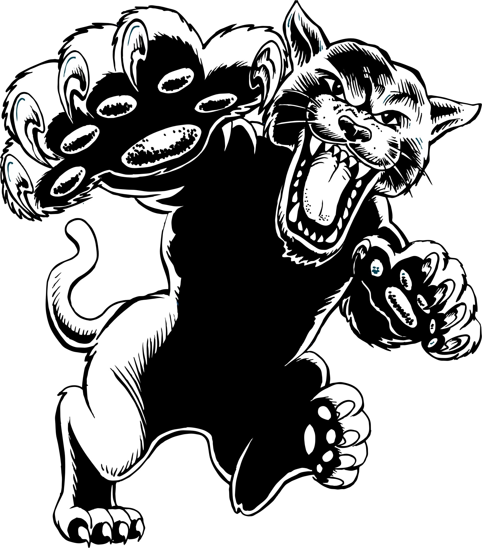 free panther logo clip art - photo #31