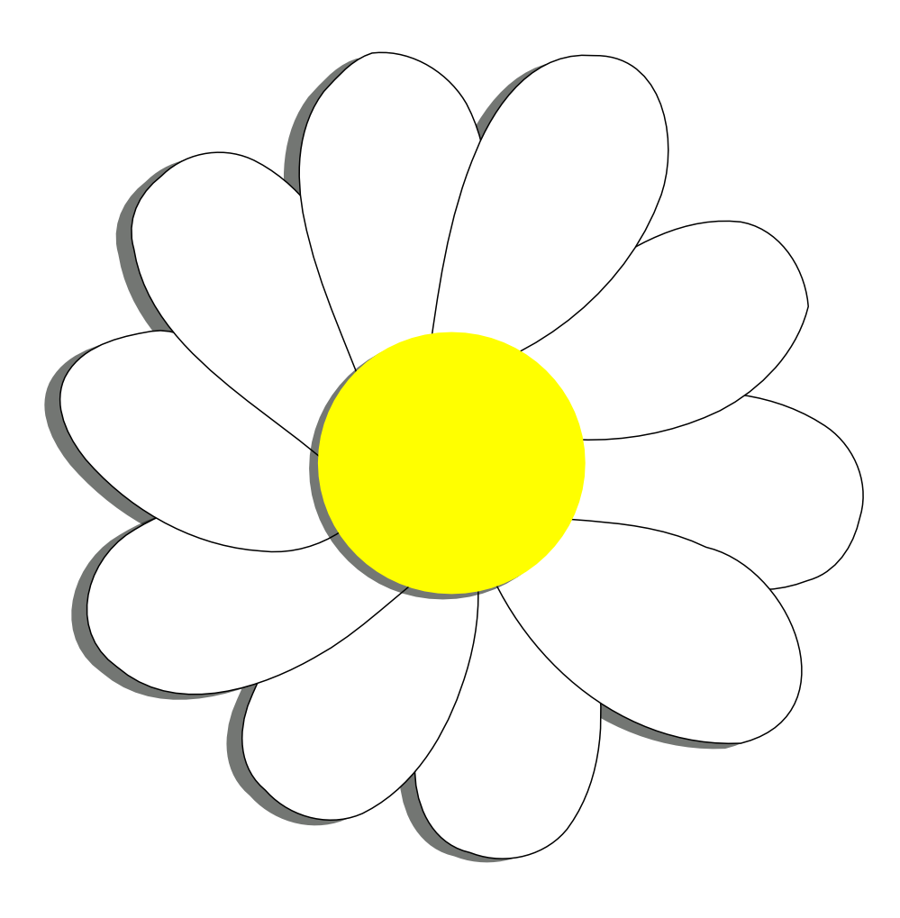 clip art daisy flower - photo #48