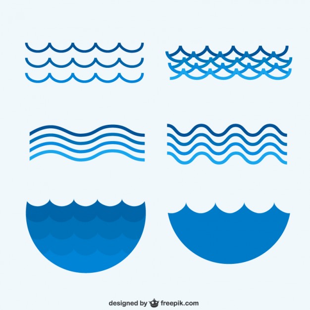 free clipart ocean waves cartoon - photo #12