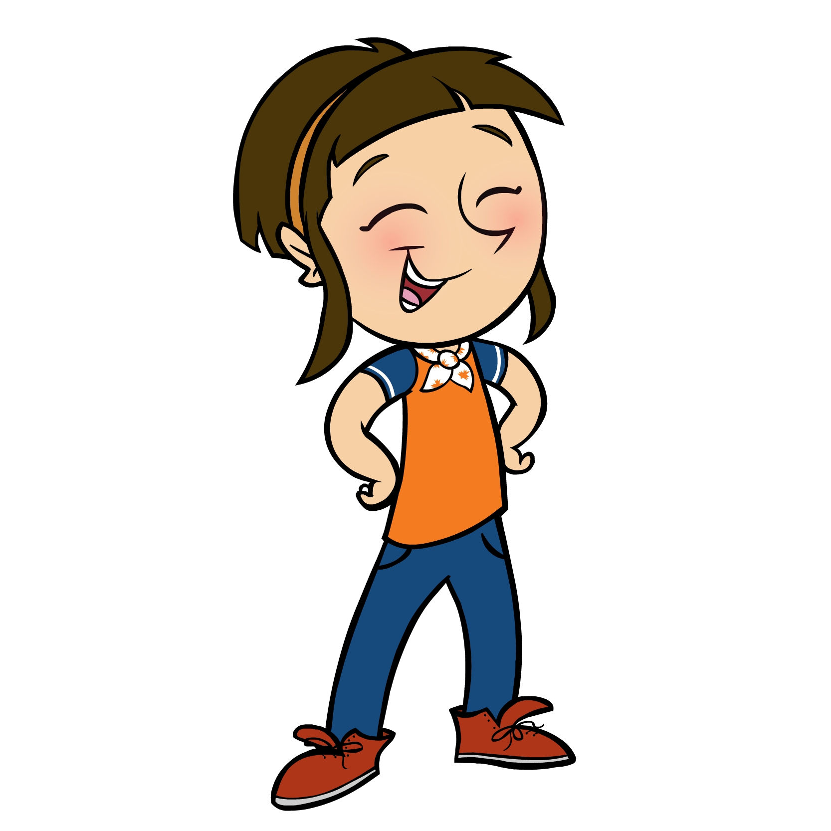 animated girl clipart free - photo #20