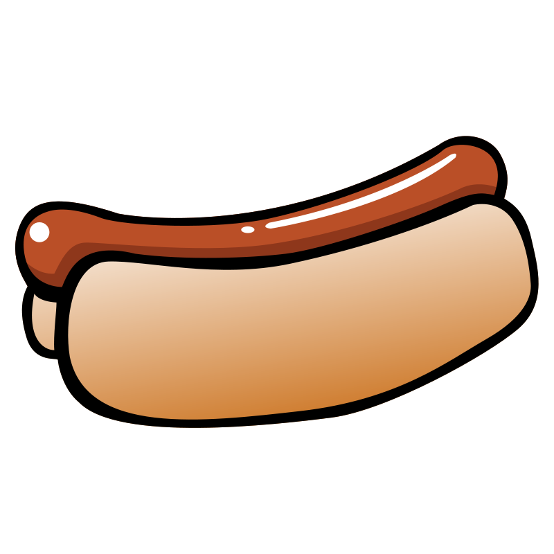 free clipart hot dog - photo #31