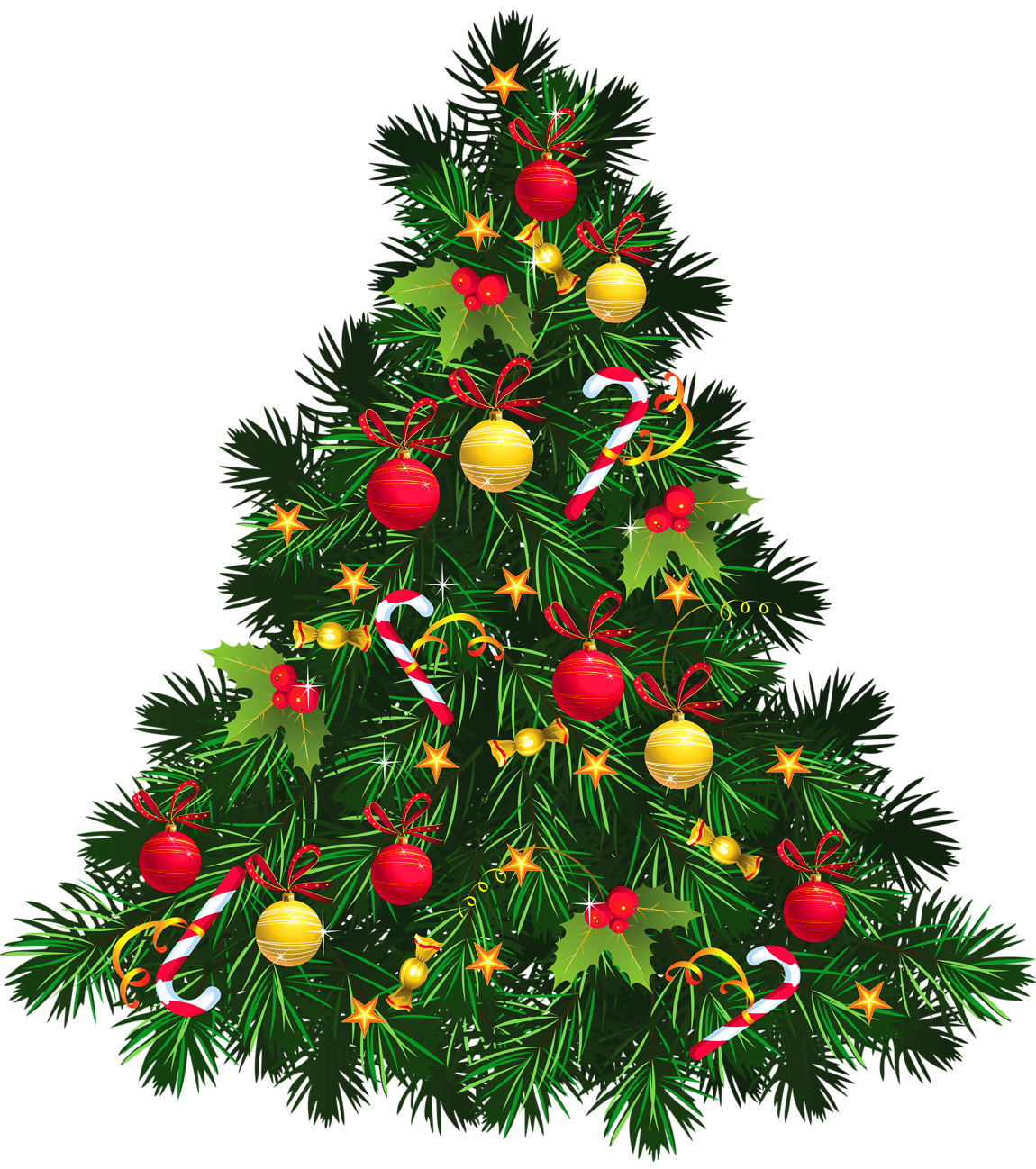 free clipart images of christmas trees - photo #43