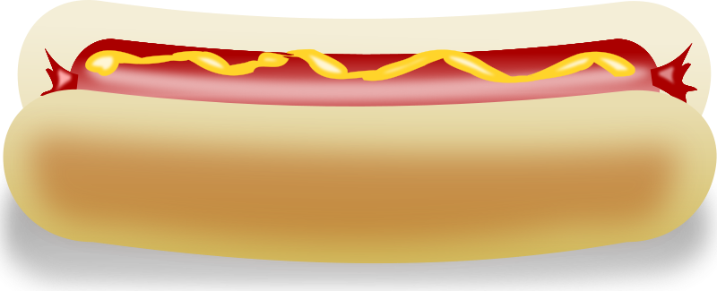 free clipart hot dog - photo #42