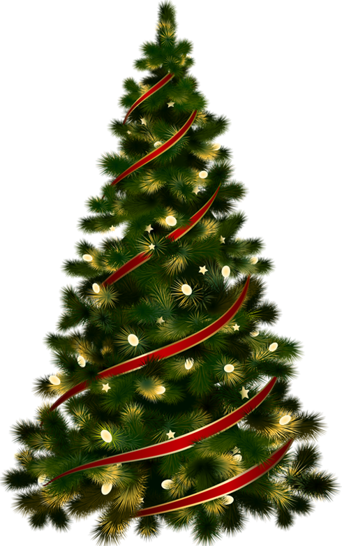 Funny transparent christmas tree clipart 0 image #9996