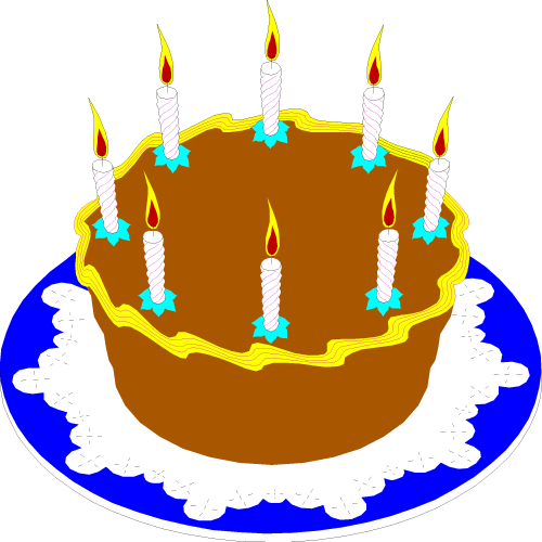 clip art happy birthday cake - photo #8
