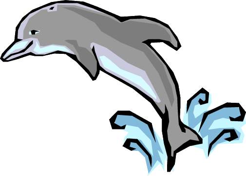 free animated dolphin clipart - photo #27