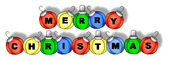 christmas clipart words - photo #46