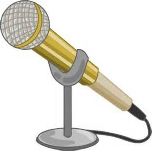 Vintage microphone at clkercom vector online clipart free ...