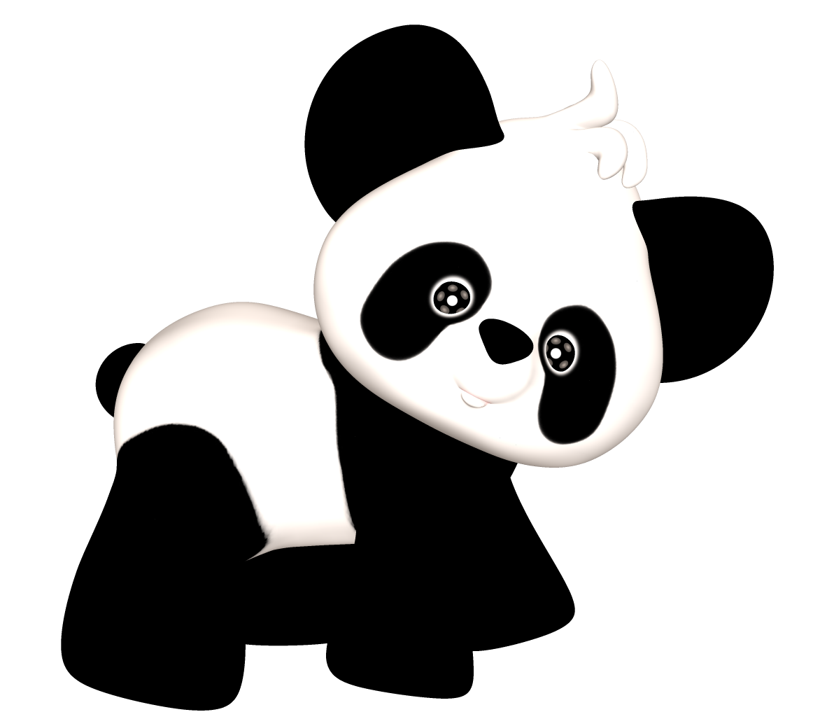 baby panda clipart - photo #10