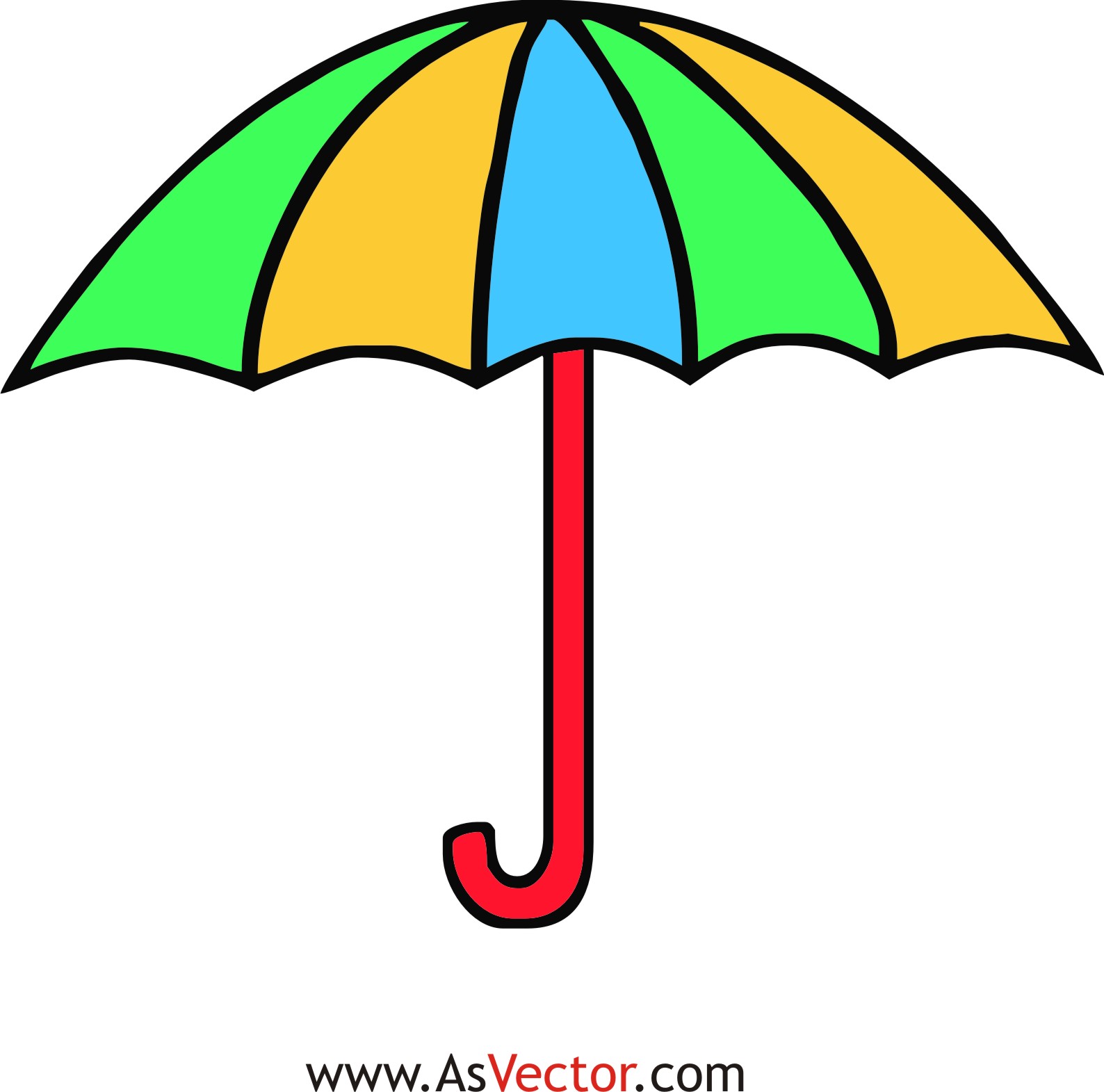 clipart picture of an umbrella - photo #11