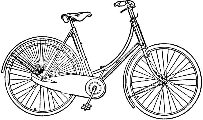 simple bike clipart - photo #35