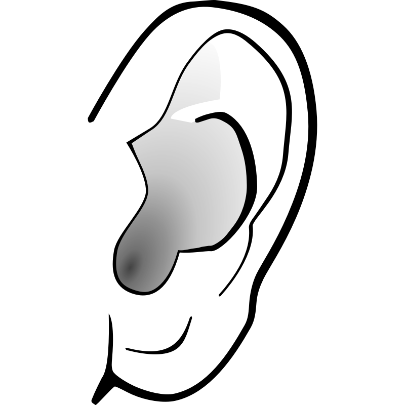 clipart pictures of ears - photo #17