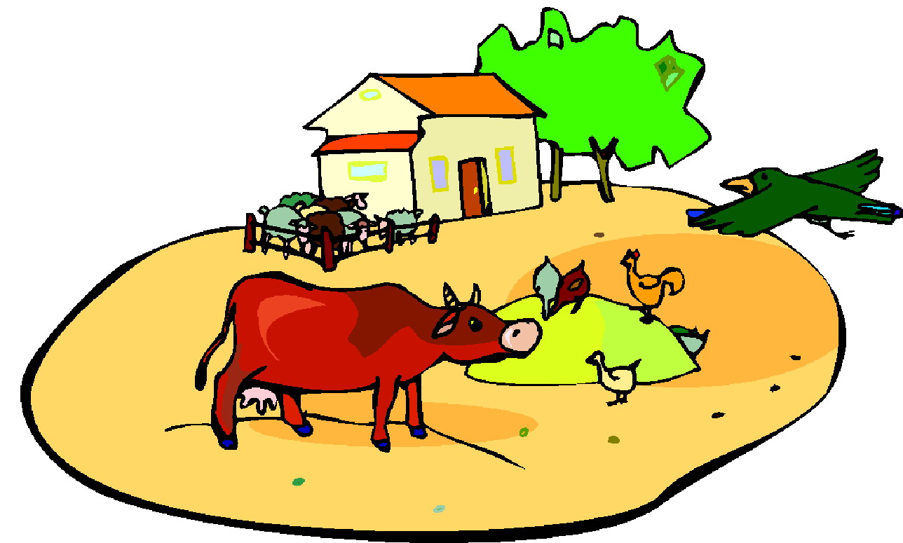 cartoon clipart of farm animals - photo #42