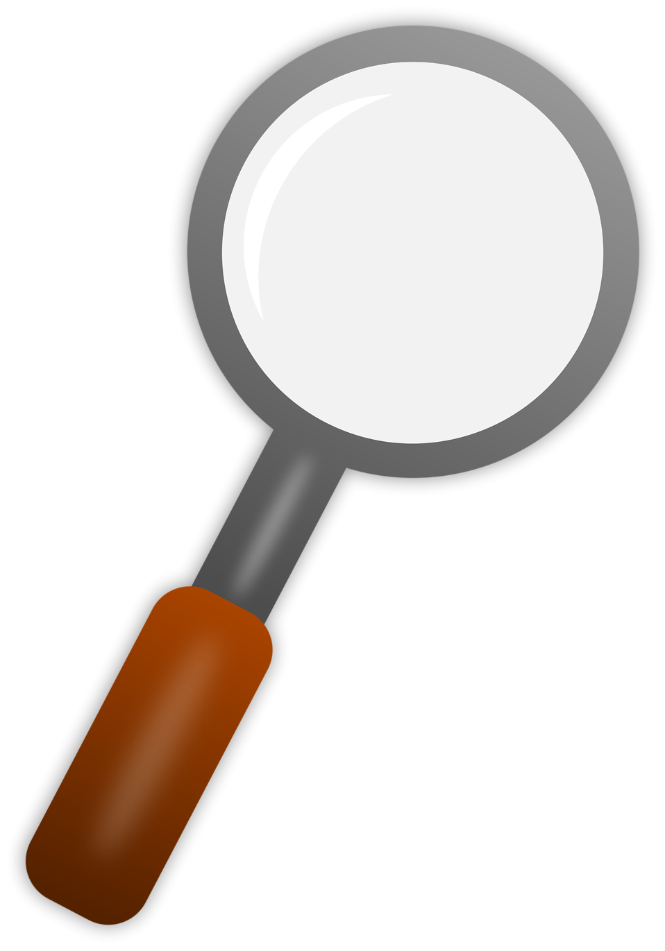 free clipart images magnifying glass - photo #34