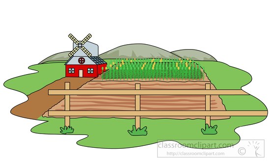 clip art illustrations farmhouse - photo #26