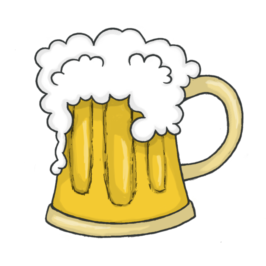 free clipart man drinking beer - photo #19