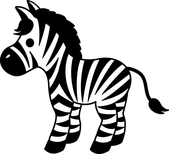 zebra birthday clip art - photo #5